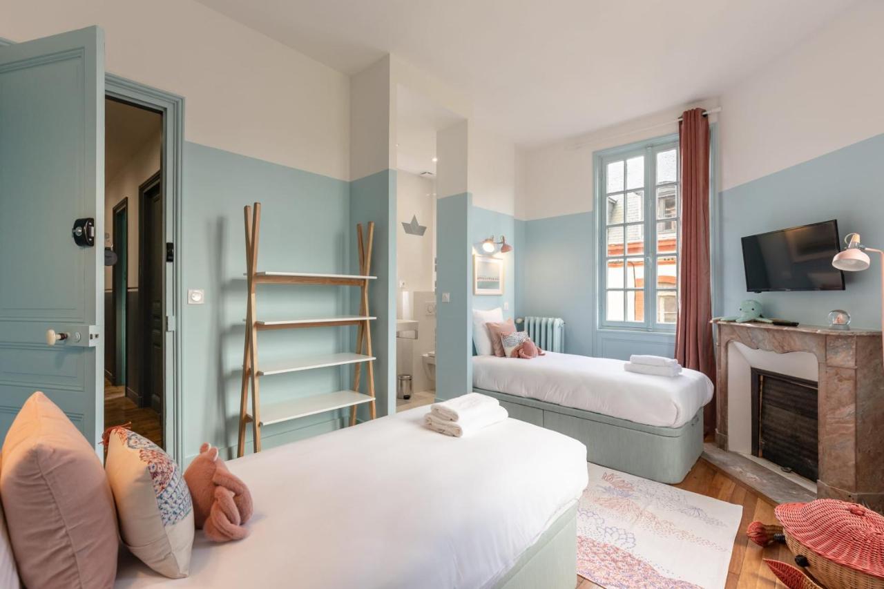 Le Manoir Des Embruns 14P - Location N1- Terrace- Public Parking 2 Min Villa Honfleur Exteriör bild