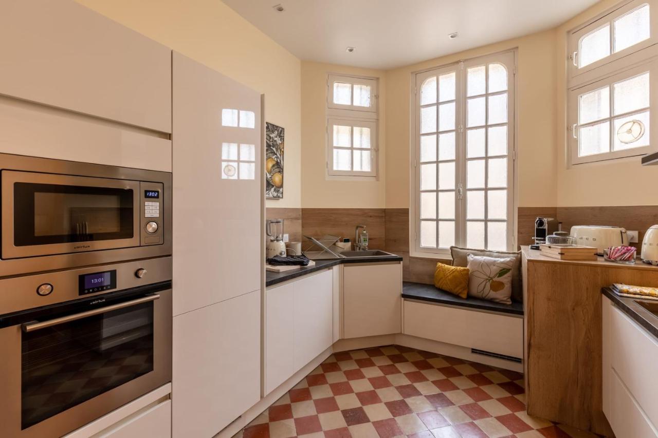 Le Manoir Des Embruns 14P - Location N1- Terrace- Public Parking 2 Min Villa Honfleur Exteriör bild