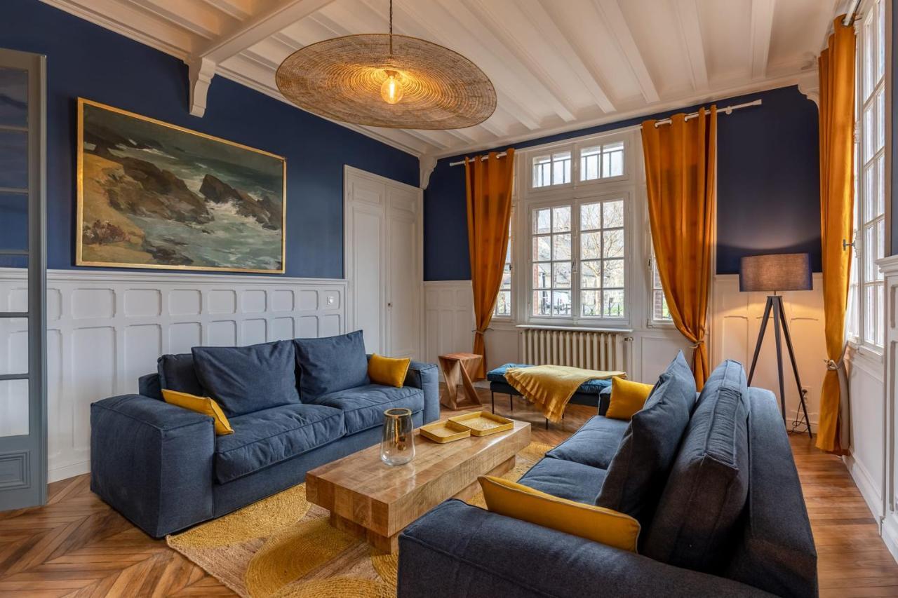 Le Manoir Des Embruns 14P - Location N1- Terrace- Public Parking 2 Min Villa Honfleur Exteriör bild
